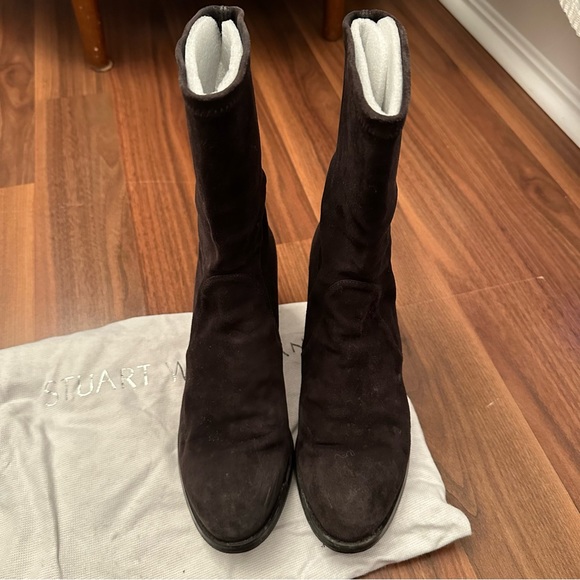 STUART WEITZMAN CALARE BOOTIE SIZE 8 - Picture 2 of 4
